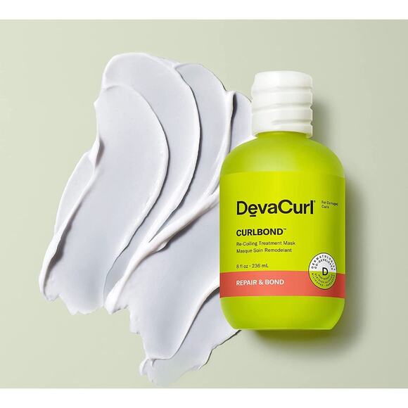 DevaCurl CurlBond Re-Coiling Treatment Mask, 8 fl oz, NEW - Picture 2 of 5